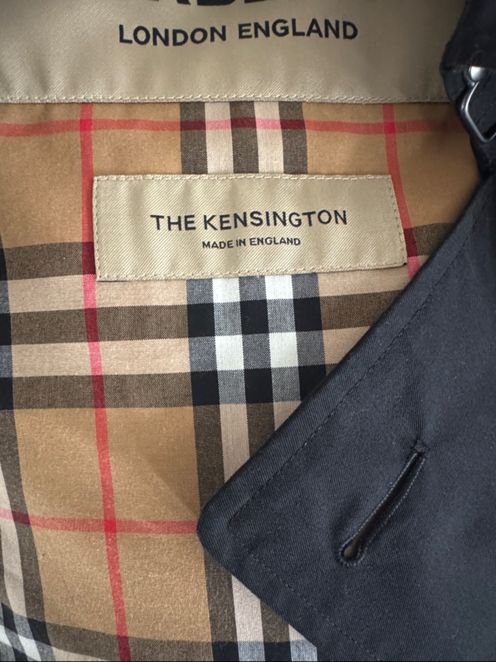 Burberry Kensington Mid-length (39”) Heritage Trench Coat US size 14 - Picture 10 of 15